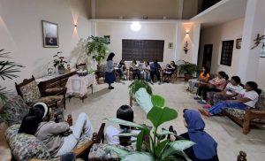 Hasta diez jóvenes participaron en la convivencia vocacional organizada por las Hermanas de la comunidad que las Religiosas de San José de Gerona tienen en Mérida, Venezuela.