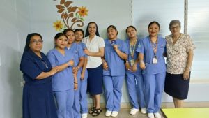 Hnas. Julita Rodríguez, Margarita Ángeles y Ericka Sánchez, siendo signos de alegría para la juventud